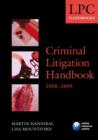 Image for Criminal Litigation Handbook 2008-2009