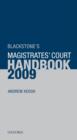 Image for Blackstone&#39;s Magistrates&#39; Court Handbook 2009
