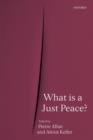 Image for What is a Just Peace?