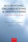 Image for Accounting, Organizations, and Institutions