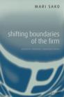 Image for Shifting Boundaries of the Firm