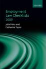Image for Employment law checklists 2009
