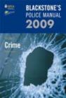 Image for Blackstone&#39;s police manualVol. 1: Crime 2009