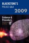 Image for Evidence and Procedure 2009