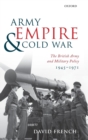 Image for Army, Empire, and Cold War