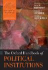 Image for The Oxford handbook of political institutions