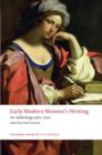 Image for Early Modern Women&#39;s Writing