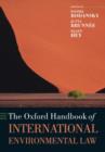 Image for The Oxford handbook of international environmental law