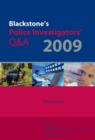 Image for Blackstone&#39;s police investigators&#39; Q&amp;A 2009