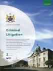 Image for Criminal Litigation