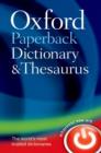 Oxford paperback dictionary and thesaurus - Oxford Languages