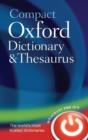 Image for Compact Oxford dictionary and thesaurus