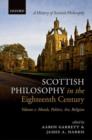 Image for Scottish Philosophy in the Eighteenth Century, Volume I