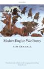 Image for Modern English war poetry