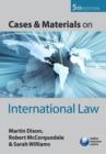 Image for Cases and Materials on International Law