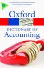 Image for A Dictionary of Accounting