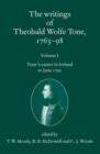 Image for The Writings of Theobald Wolfe Tone 1763-98: Volume I