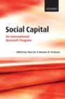 Image for Social capital  : an international research program