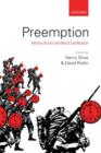 Image for Preemption  : military action and moral justification
