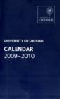 Image for University of Oxford calendar 2009-2010