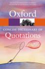 Image for Concise Oxford dictionary of quotations