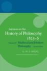 Image for Hegel: Lectures on the History of Philosophy