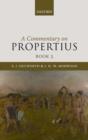 Image for A Commentary on Propertius, Book 3
