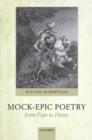 Image for Mock-Epic Poetry from Pope to Heine