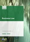 Image for Business law 2009-2010