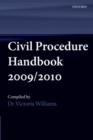 Image for Civil Procedure Handbook 2009/2010