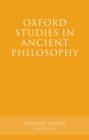 Image for Oxford studies in ancient philosophyVolume XXXVII, Winter 2009