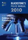 Image for Blackstone&#39;s police manualVolume 2,: Evidence and procedure 2010