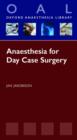 Image for Anaesthesia for Day Case Surgery