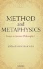 Image for Method and Metaphysics