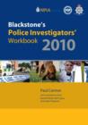 Image for Blackstone&#39;s Police Investigators&#39; Workbook 2010