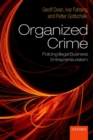 Image for Organized crime  : policing illegal business entrepreneurialism