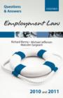 Image for Employment law, 2010 and 2011