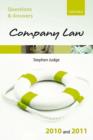Image for Company law, 2010 and 2011