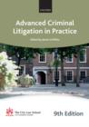 Image for Advanced Criminal Litigation in Practice