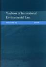 Image for Yearbook of international environmental law 2008