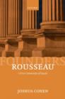 Image for Rousseau  : a free community of equals