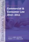 Image for Blackstone&#39;s statutes on commercial &amp; consumer law 2010-2011