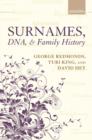 Image for Surnames, DNA, and Family History