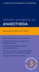 Image for Oxford Handbook of Anaesthesia 3ed