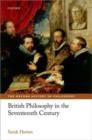 Image for British philosophy in the seventeenth century