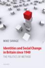 Image for Identities and Social Change in Britain since 1940
