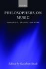 Image for Philosophers on Music