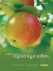 Image for Walker &amp; Walker&#39;s English legal system