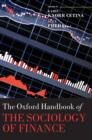 Image for The Oxford handbook of the sociology of finance