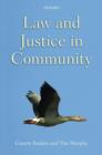 Image for Law and justice in community
